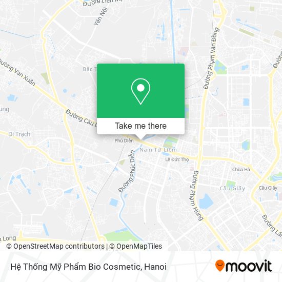 Hệ Thống Mỹ Phẩm Bio Cosmetic map