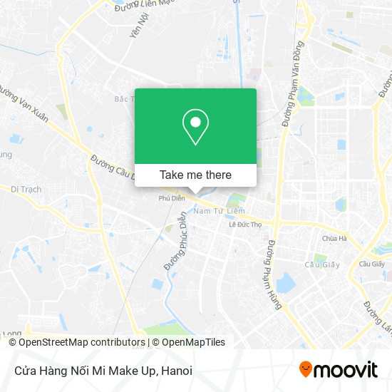 Cửa Hàng Nối Mi Make Up map