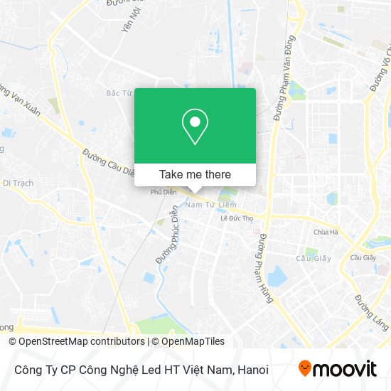 Công Ty CP Công Nghệ Led HT Việt Nam map