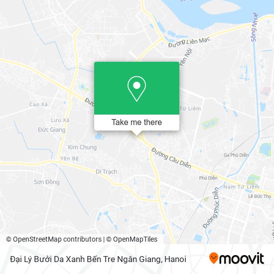 Đại Lý Bưởi Da Xanh Bến Tre Ngân Giang map