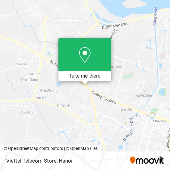 Viettel Telecom Store map