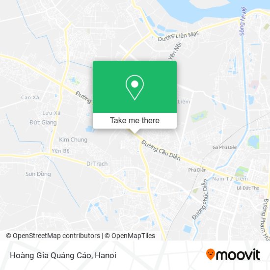 Hoàng Gia Quảng Cáo map