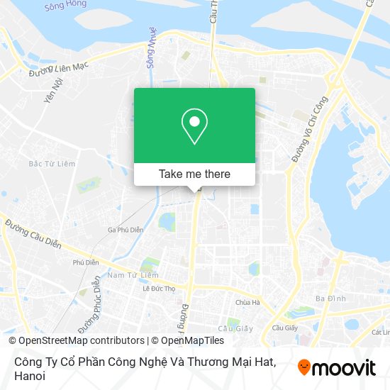 Công Ty Cổ Phần Công Nghệ Và Thương Mại Hat map