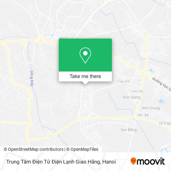 Trung Tâm Điện Tử Điện Lạnh Giao Hằng map