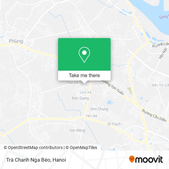 Trà Chanh Nga Béo map