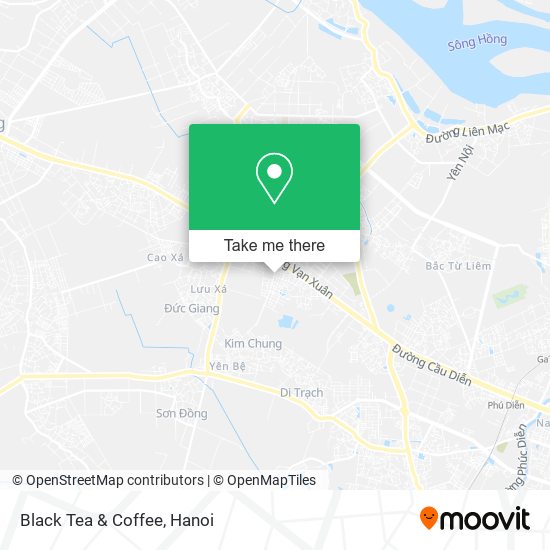Black Tea & Coffee map
