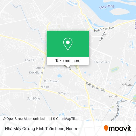 Nhà Máy Gương Kính Tuấn Loan map