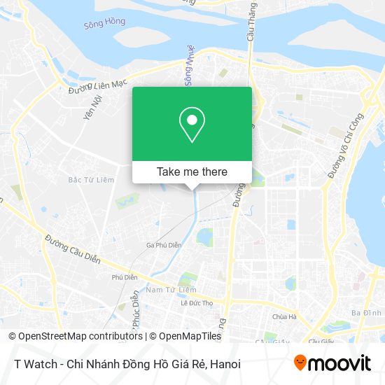 T Watch - Chi Nhánh Đồng Hồ Giá Rẻ map