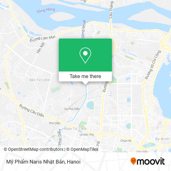 Mỹ Phẩm Naris Nhật Bản map