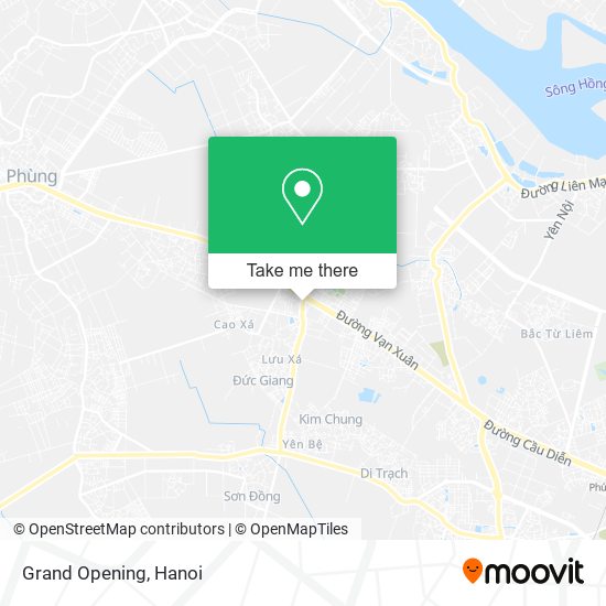 Grand Opening map