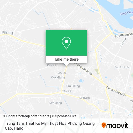 Trung Tâm Thiết Kế Mỹ Thuật Hoa Phương Quảng Cáo map