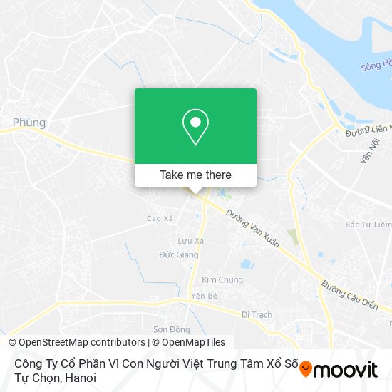 Công Ty Cổ Phần Vì Con Người Việt Trung Tâm Xổ Số Tự Chọn map