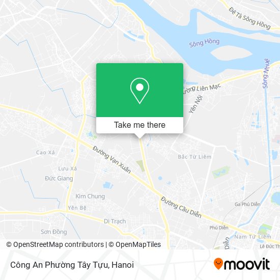 Công An Phường Tây Tựu map