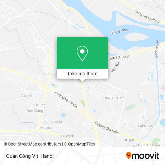 Quán Công Vịt map