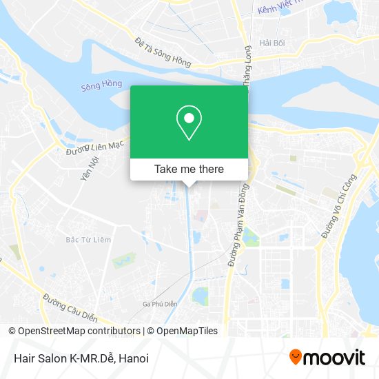 Hair Salon K-MR.Dễ map