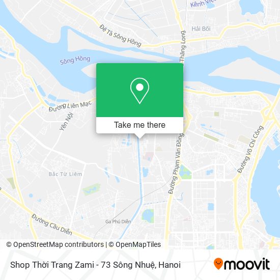 Shop Thời Trang Zami - 73 Sông Nhuệ map