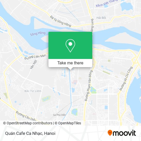 Quán Cafe Ca Nhạc map