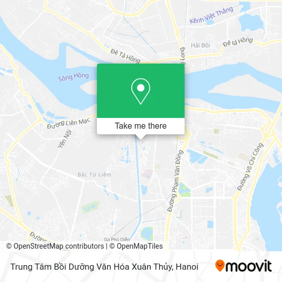 Trung Tâm Bồi Dưỡng Văn Hóa Xuân Thủy map