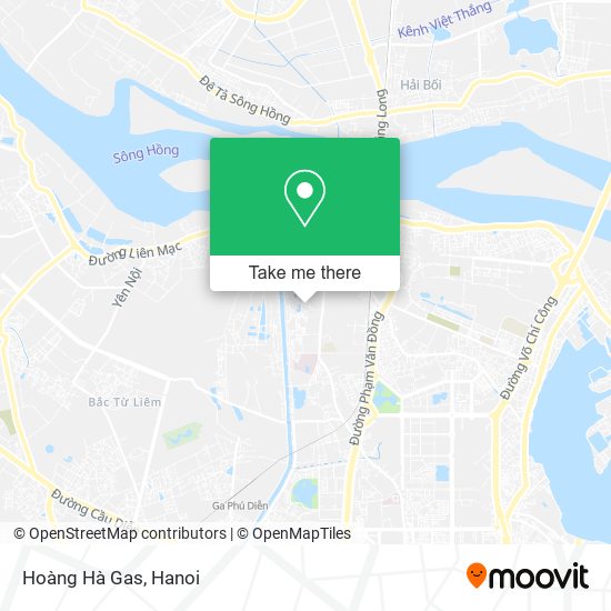 Hoàng Hà Gas map