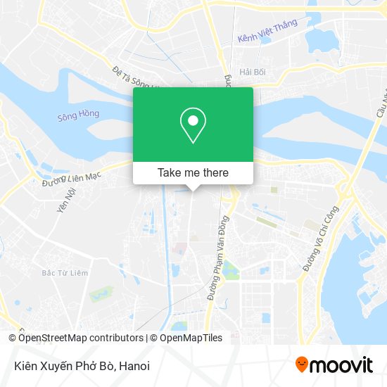 Kiên Xuyến Phở Bò map