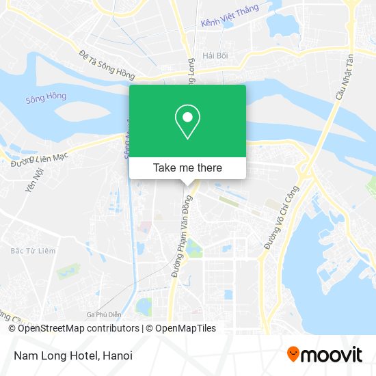 Nam Long Hotel map