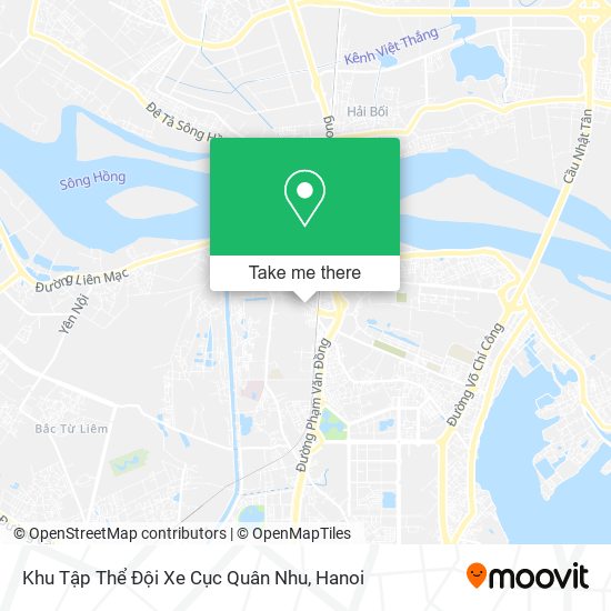 Khu Tập Thể Đội Xe Cục Quân Nhu map