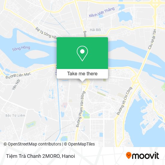 Tiệm Trà Chanh 2MORO map