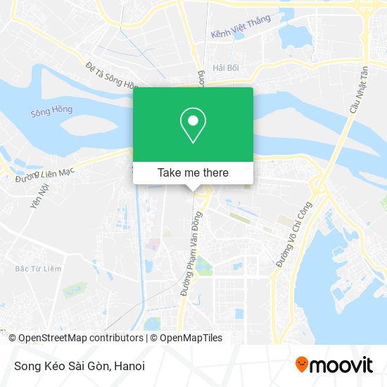 Song Kéo Sài Gòn map