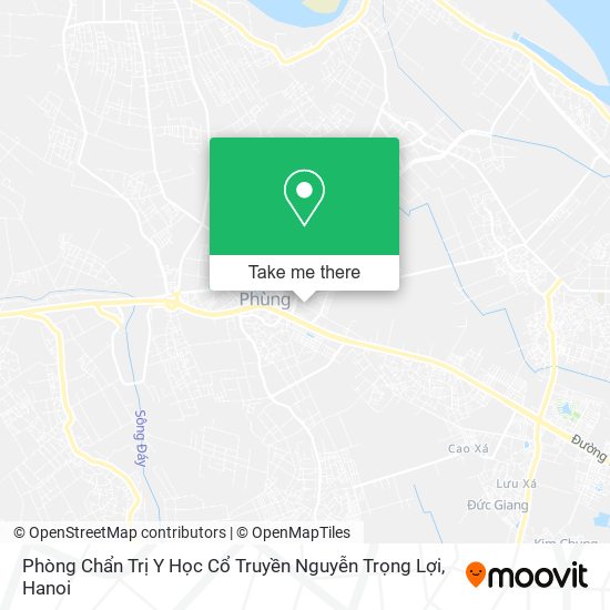 Phòng Chẩn Trị Y Học Cổ Truyền Nguyễn Trọng Lợi map