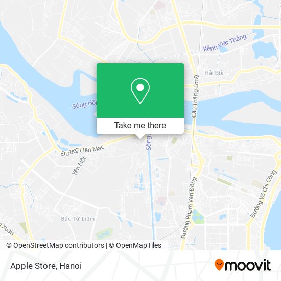 Apple Store map