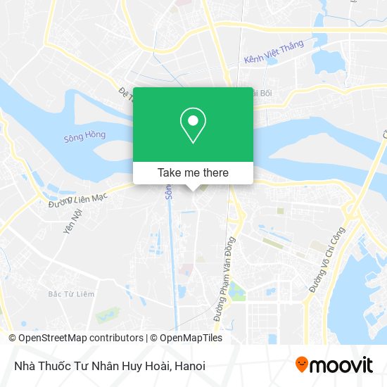 Nhà Thuốc Tư Nhân Huy Hoài map