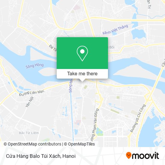 Cửa Hàng Balo Túi Xách map