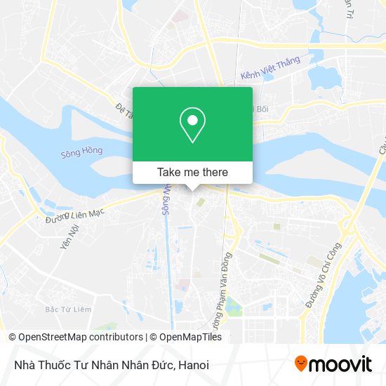 Nhà Thuốc Tư Nhân Nhân Đức map