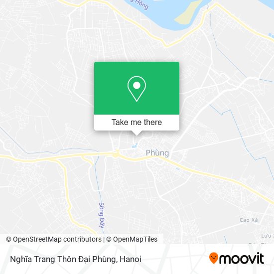 Nghĩa Trang Thôn Đại Phùng map