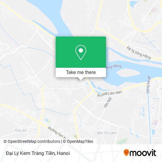 Đại Lý Kem Tràng Tiền map