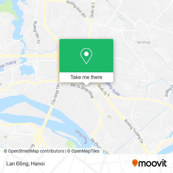 Lan Đồng map