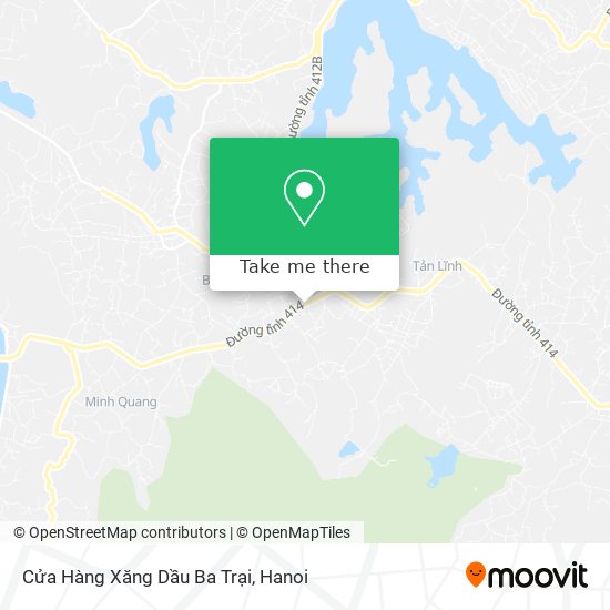 Cửa Hàng Xăng Dầu Ba Trại map