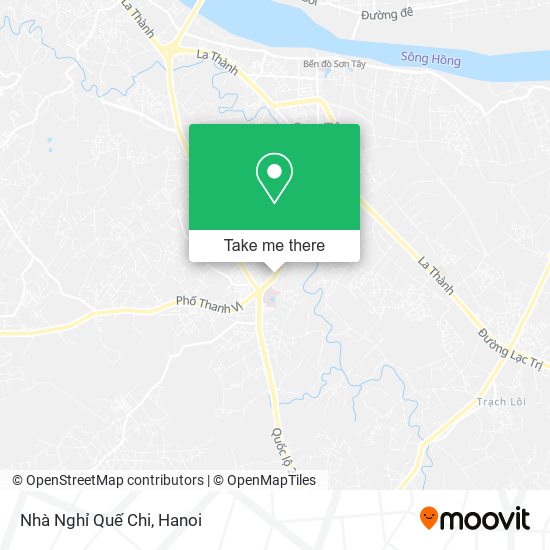 Nhà Nghỉ Quế Chi map