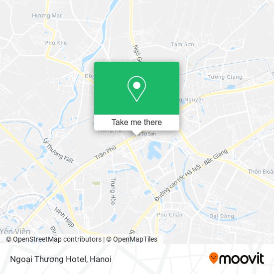 Ngoại Thương Hotel map