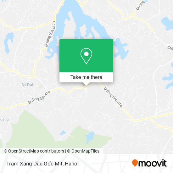 Trạm Xăng Dầu Gốc Mít map