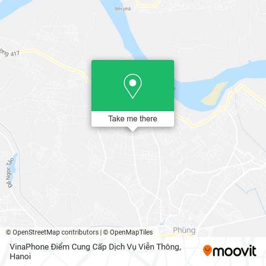 VinaPhone Điểm Cung Cấp Dịch Vụ Viễn Thông map