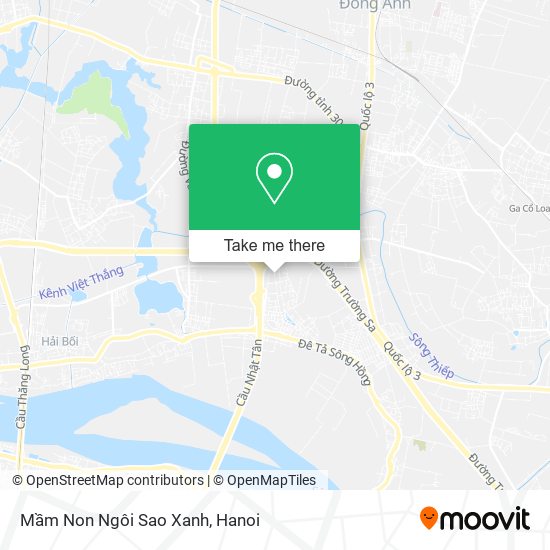 Mầm Non Ngôi Sao Xanh map