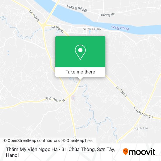 Thẩm Mỹ Viện Ngọc Hà - 31 Chùa Thông, Sơn Tây map