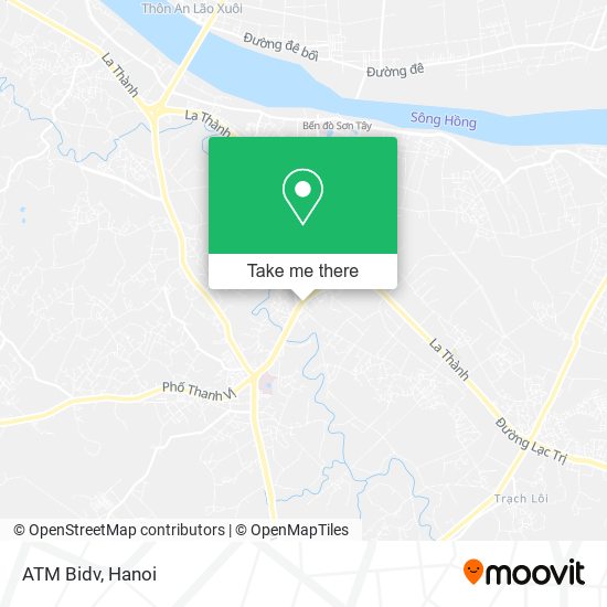 ATM Bidv map