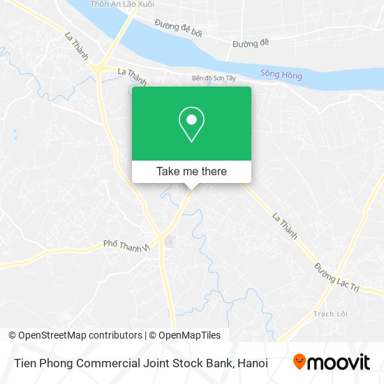 Tien Phong Commercial Joint Stock Bank map