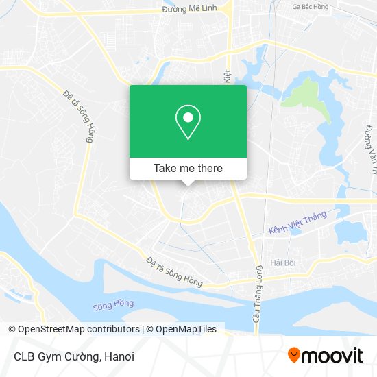 CLB Gym Cường map
