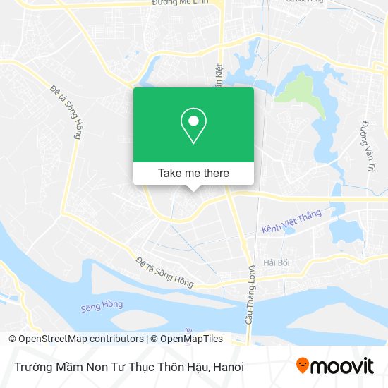 Trường Mầm Non Tư Thục Thôn Hậu map