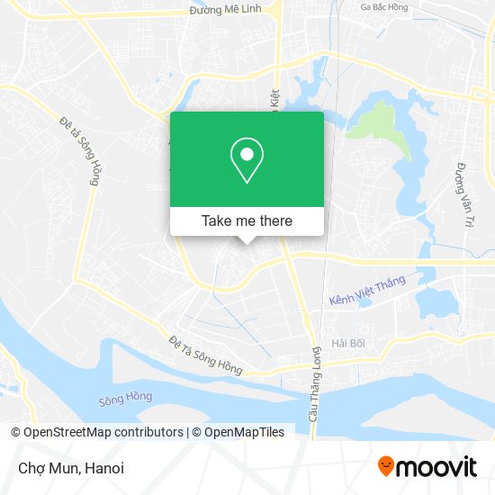 Chợ Mun map