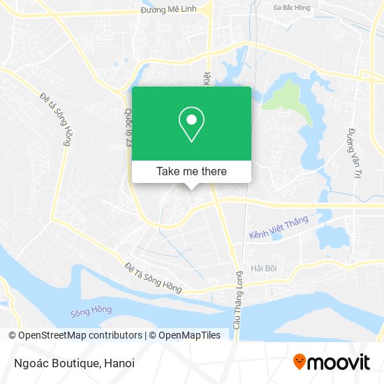 Ngoác Boutique map