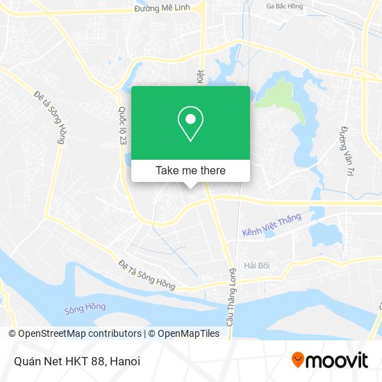 Quán Net HKT 88 map